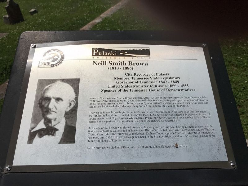 Neill Smith Brown Marker image. Click for full size.