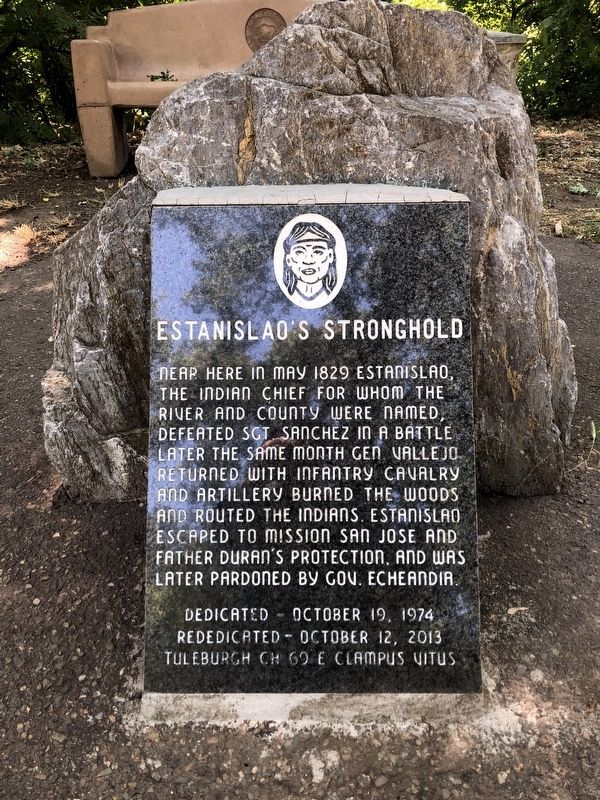 Estanislao's Stronghold Marker image. Click for full size.