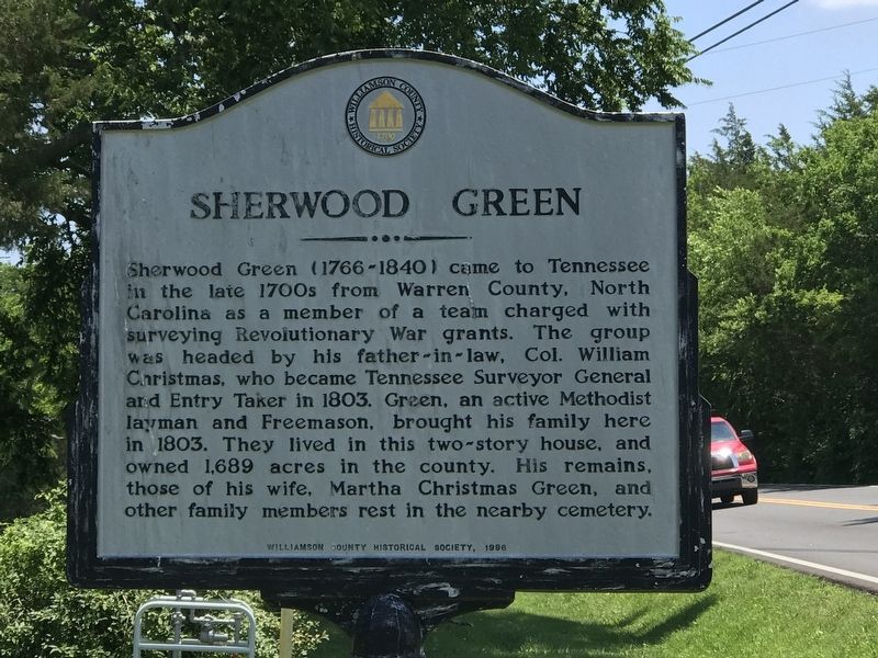 Sherwood Green Marker image. Click for full size.