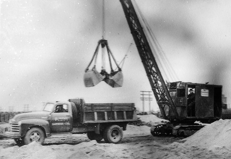 Marker detail: circa 1950 image. Click for full size.