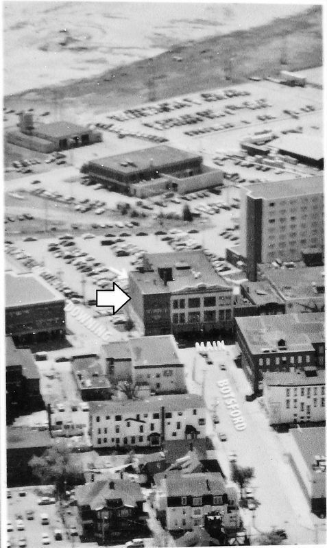 Marker detail: Provincial Bank Building, 1989 image. Click for full size.