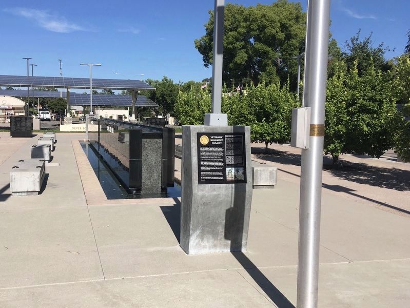 Veterans' Monument Project Marker image. Click for full size.