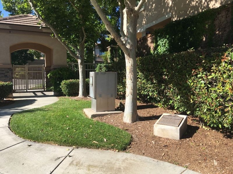 Cucamonga Labor Camp Marker. Click for full size. Cucamonga Labor Camp Marker image. Click for full size.