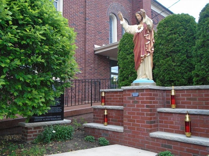 Memorial to Honor SS Peter and Paul Parish Marker. Click for full size. Memorial to Honor SS Peter and Paul Parish Marker image. Click for full size.