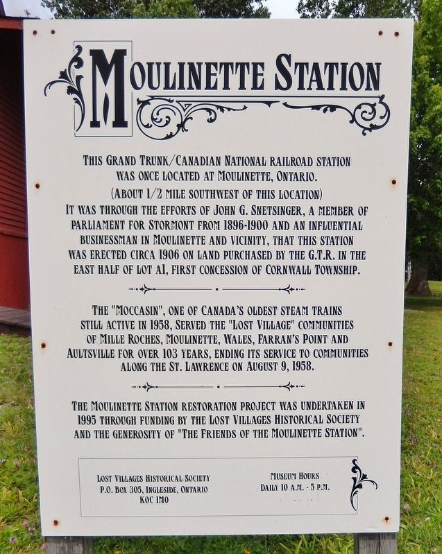 Moulinette Station Marker image. Click for full size.