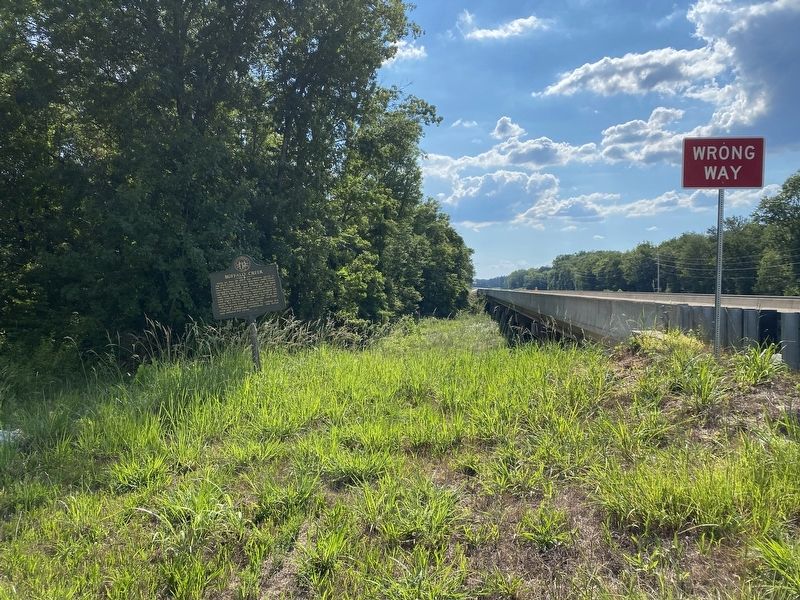 Buffalo Creek Marker. Click for full size. Buffalo Creek Marker image. Click for full size.