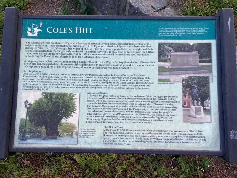 Cole’s Hill Marker image. Click for full size.