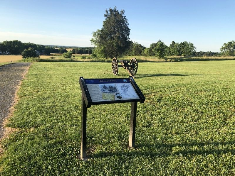 McIntosh's Battery Marker. Click for full size. McIntosh's Battery Marker image. Click for full size.