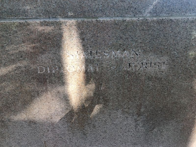 West side of the statue. Click for full size. West side of the statue image. Click for full size.