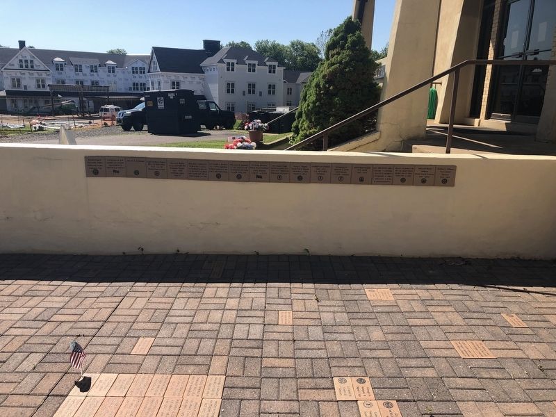 Dedication plaques image. Click for full size.