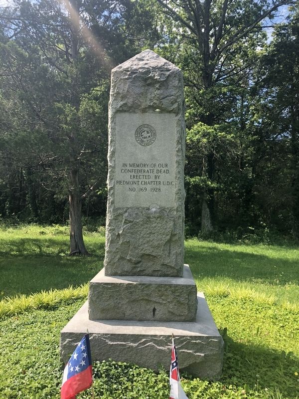 Confederate Memorial. Click for full size. Confederate Memorial image. Click for full size.