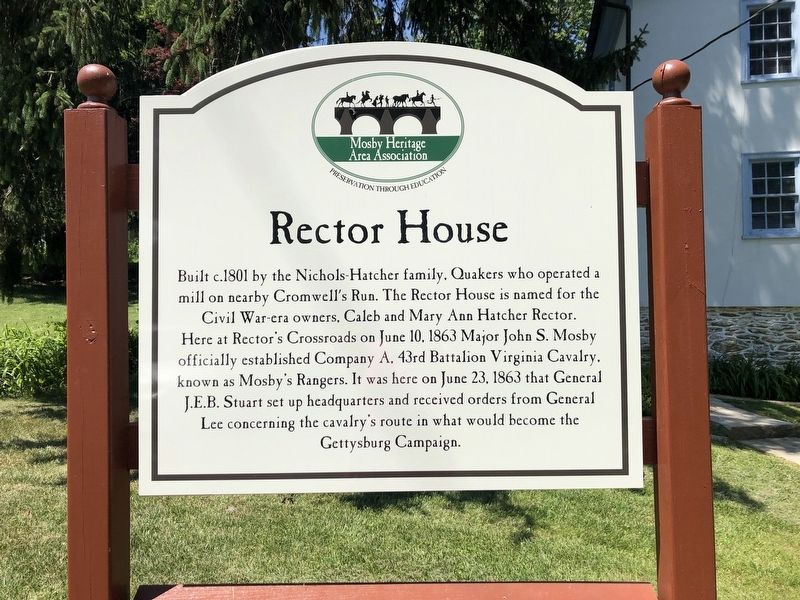 Rector House Marker image. Click for full size.