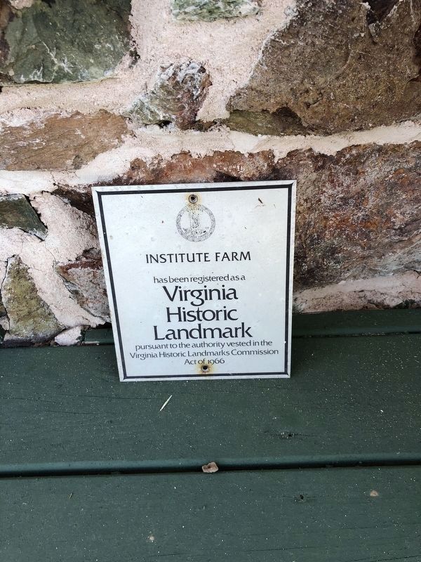 Virginia Historic Landmark Plaque. Click for full size. Virginia Historic Landmark Plaque image. Click for full size.