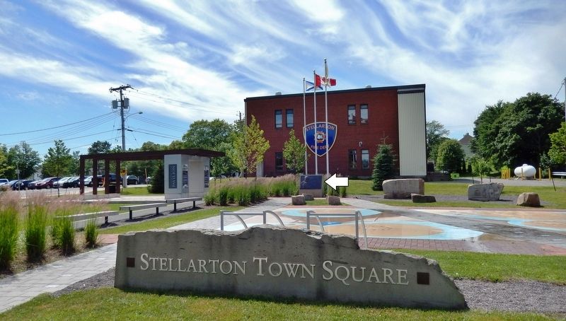 Stellarton Town Square. Click for full size. Stellarton Town Square image. Click for full size.