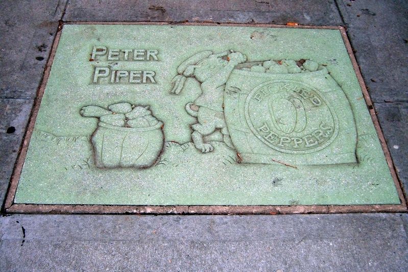 Peter Piper plaque image. Click for full size.