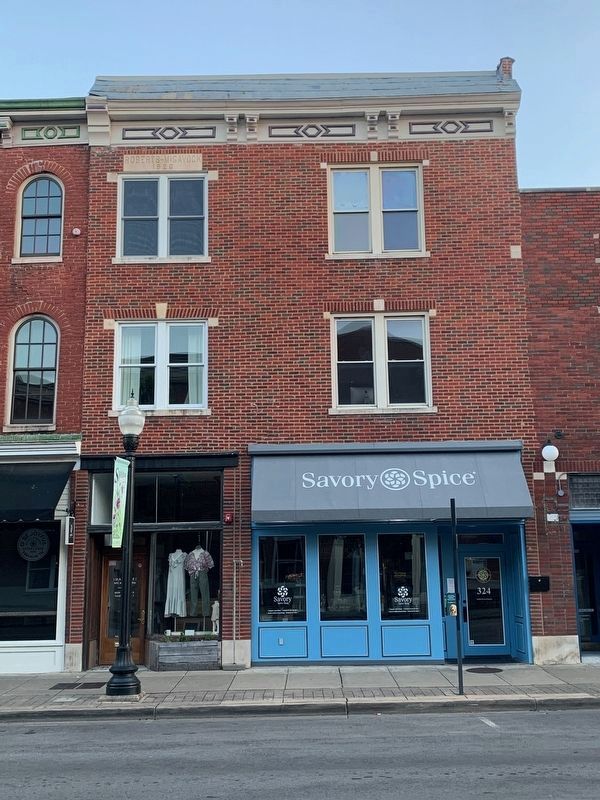 Roberts-McGavock Building on Main Street, Franklin. Click for full size. Roberts-McGavock Building on Main Street, Franklin image. Click for full size.