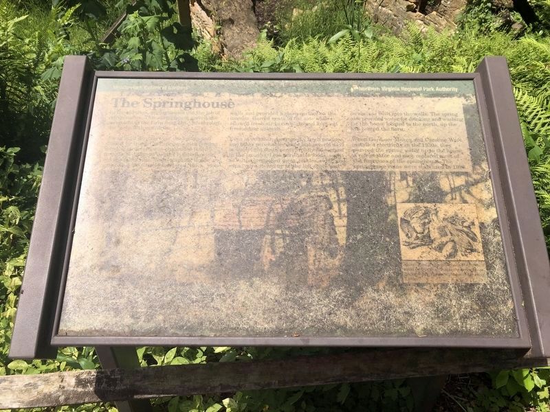 The Springhouse Marker. Click for full size. The Springhouse Marker image. Click for full size.