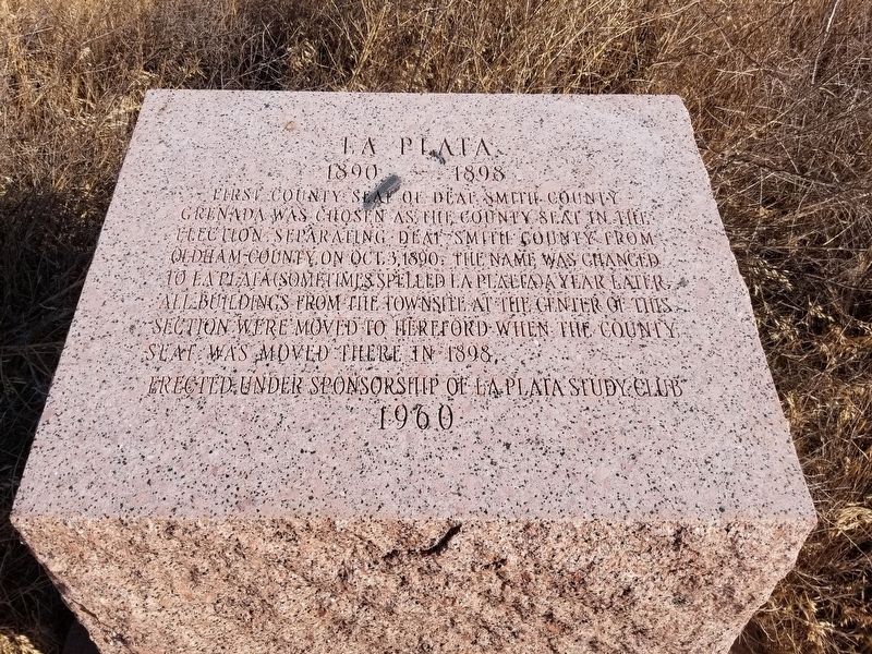 La Plata Marker. Click for full size. La Plata Marker image. Click for full size.