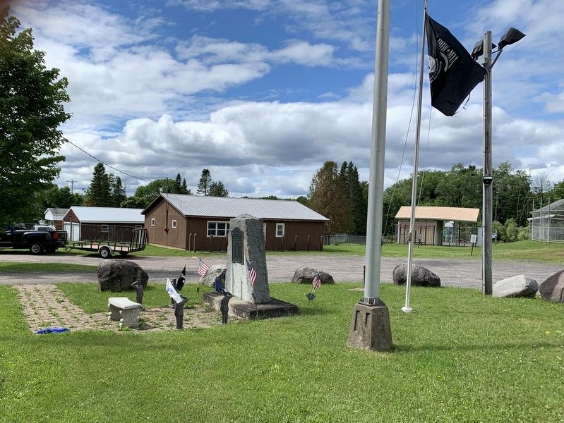 Town of Norway Honor Roll Marker image. Click for full size.
