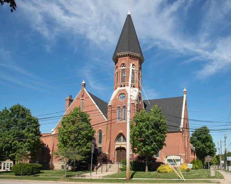 United Church of Christ, Congregational in Medina, Ohio image. Click for full size.