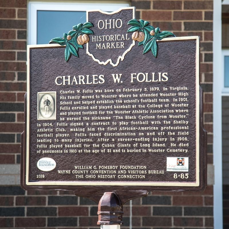 Charles W. Follis Marker image. Click for full size.