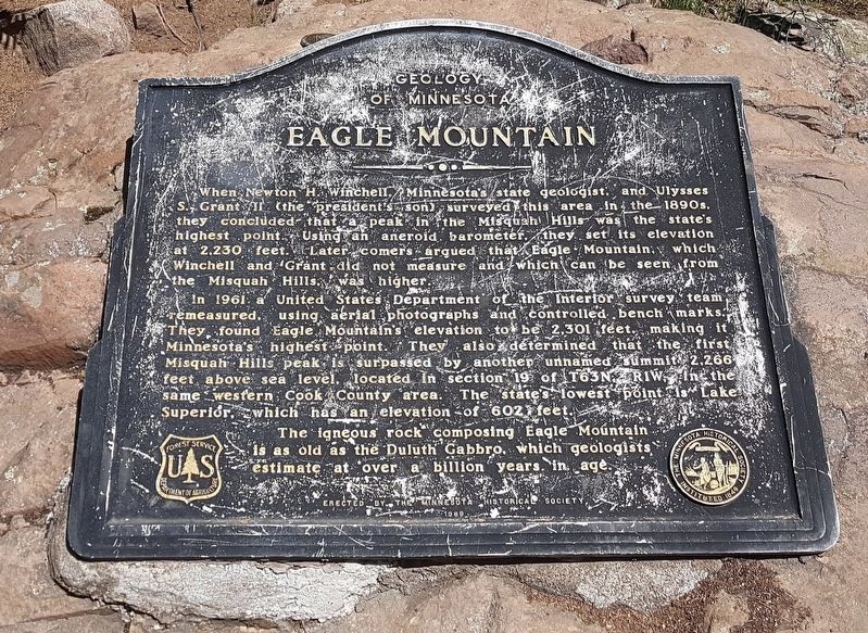 Eagle Mountain Marker image. Click for full size.