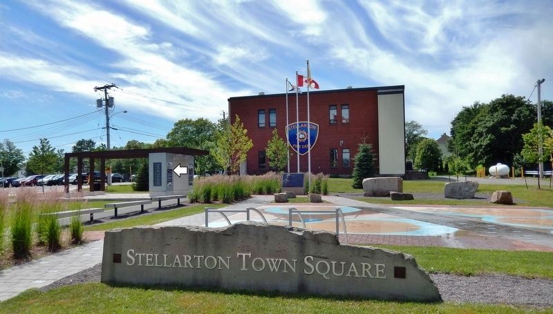 Stellarton Town Square. Click for full size. Stellarton Town Square image. Click for full size.