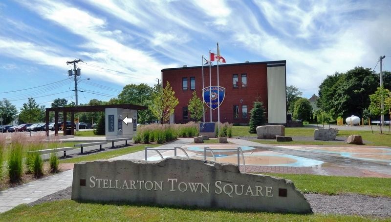 Stellarton Town Square image. Click for full size.