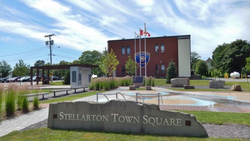 Stellarton Town Square. Click for full size. Stellarton Town Square image. Click for full size.