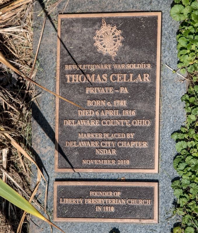 Thomas Cellar Marker. Click for full size. Thomas Cellar Marker image. Click for full size.
