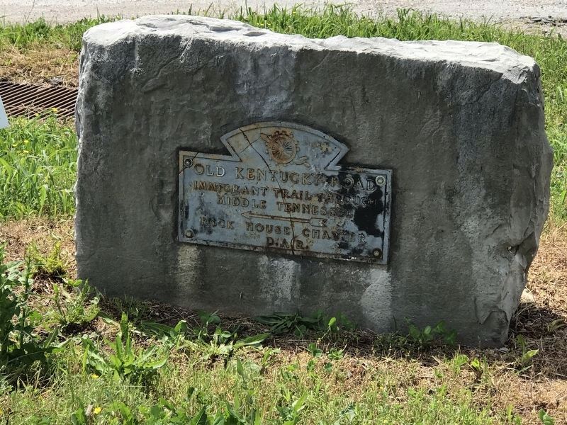 Kentucky Road marker. Click for full size. Kentucky Road marker image. Click for full size.