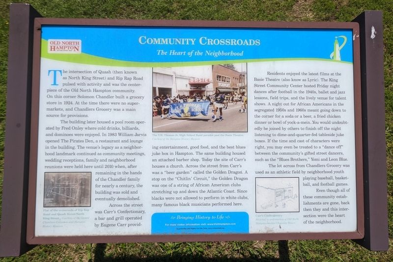 Community Crossroads Marker. Click for full size. Community Crossroads Marker image. Click for full size.
