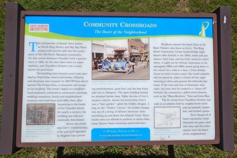 Community Crossroads Marker image. Click for full size.