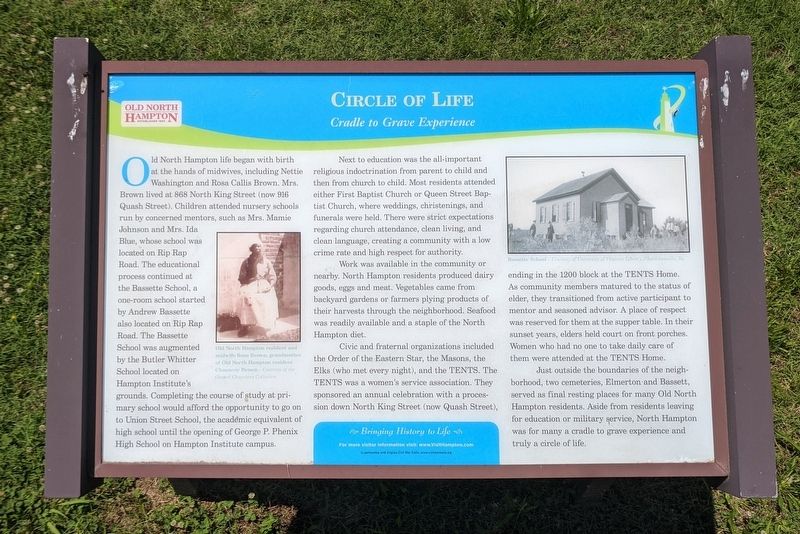 Circle of Life Marker. Click for full size. Circle of Life Marker image. Click for full size.
