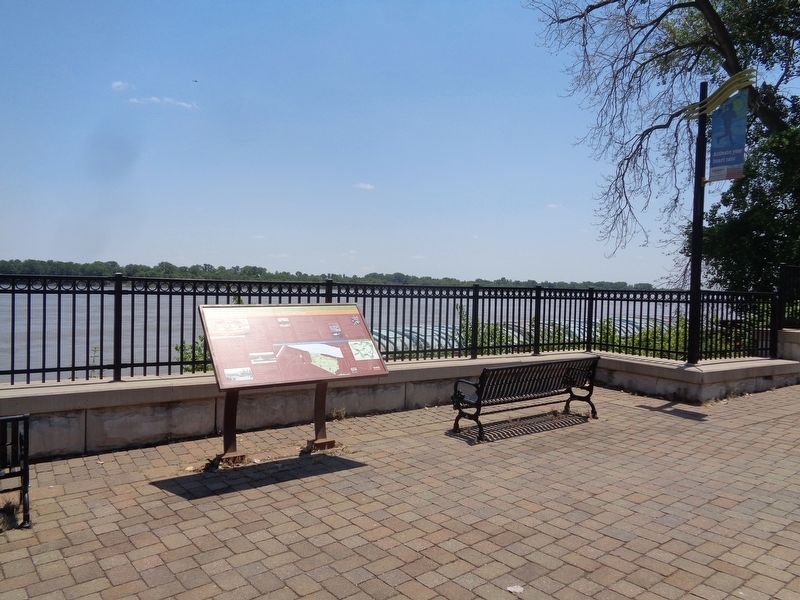 Jefferson Barracks - A River Flowing Through Time Marker. Click for full size. Jefferson Barracks - A River Flowing Through Time Marker image. Click for full size.