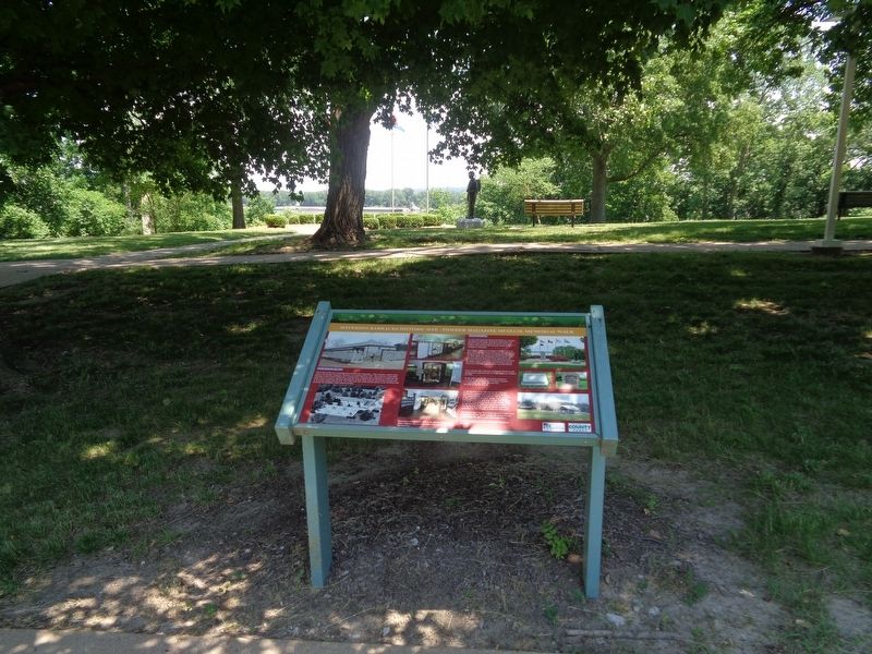 Jefferson Barracks Historic Site - Powder Magazine Museum, Memorial Walk Marker. Click for full size. Jefferson Barracks Historic Site - Powder Magazine Museum, Memorial Walk Marker image. Click for full size.
