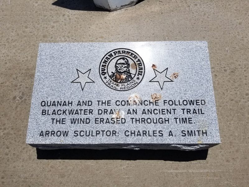 Quanah Parker Trail Marker. Click for full size. Quanah Parker Trail Marker image. Click for full size.