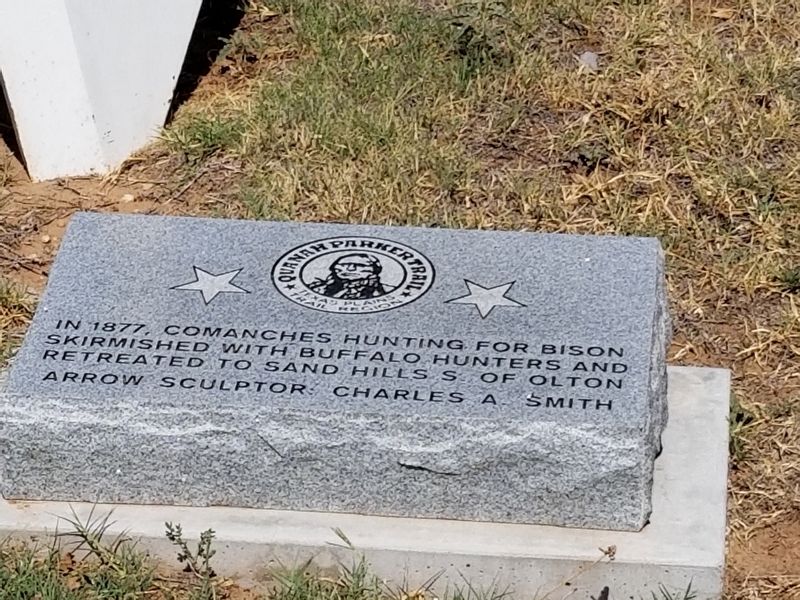 Quanah Parker Trail Marker. Click for full size. Quanah Parker Trail Marker image. Click for full size.