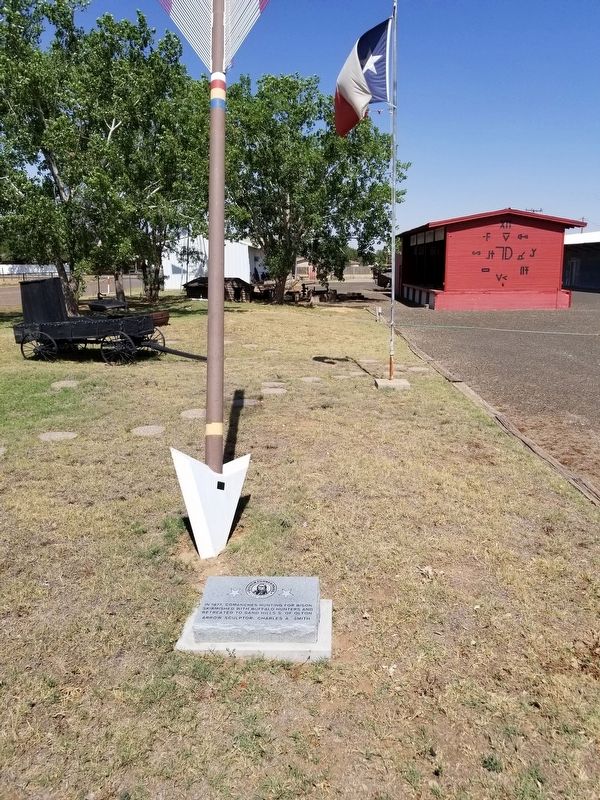 Quanah Parker Trail Marker. Click for full size. Quanah Parker Trail Marker image. Click for full size.