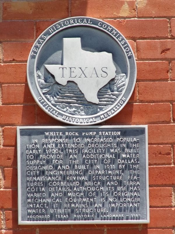 White Rock Pump Station Marker. Click for full size. White Rock Pump Station Marker image. Click for full size.