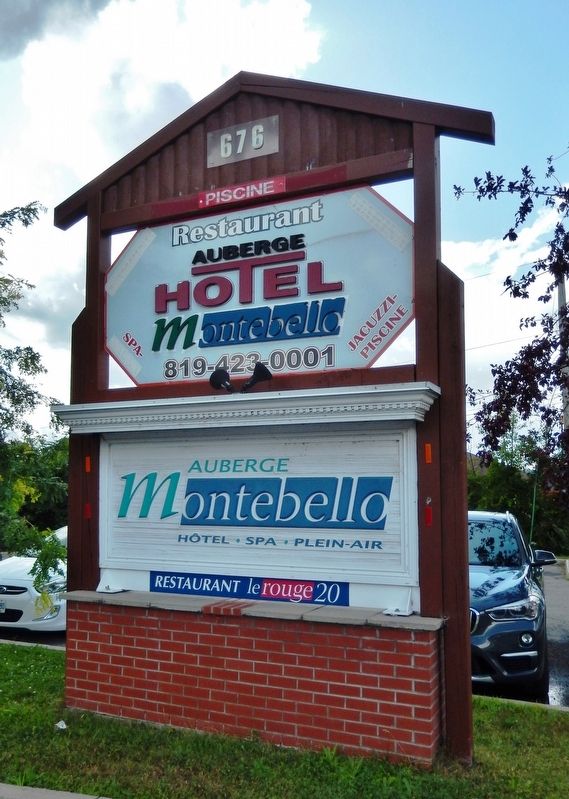 Signe d�h�tel Auberge / Hotel Sign image. Click for full size.