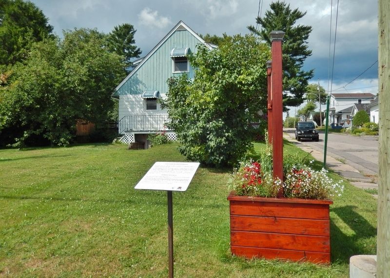La Boutique de Forge Bourgeois /<br>Bourgeois' Blacksmiths Marker. Click for full size. La Boutique de Forge Bourgeois /<br>Bourgeois' Blacksmiths Marker image. Click for full size.