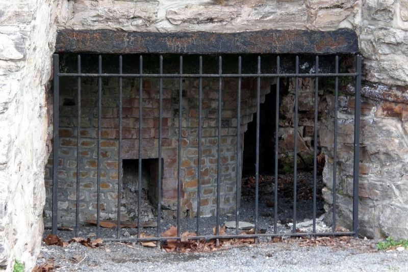 Carlisle Iron Works furnace. Click for full size. Carlisle Iron Works furnace image. Click for full size.