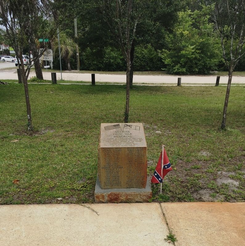Melrose Civil War Memorial image. Click for full size.
