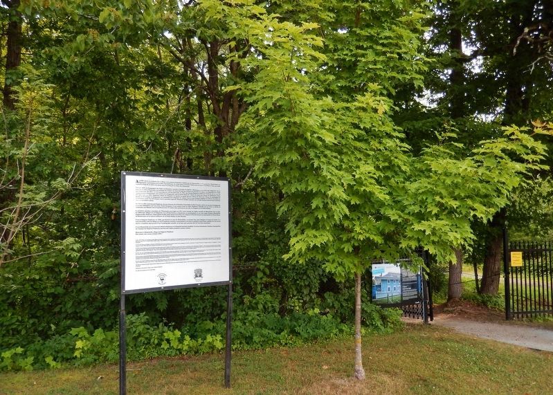 Histoire de Montebello / History of Montebello Marker. Click for full size. Histoire de Montebello / History of Montebello Marker image. Click for full size.