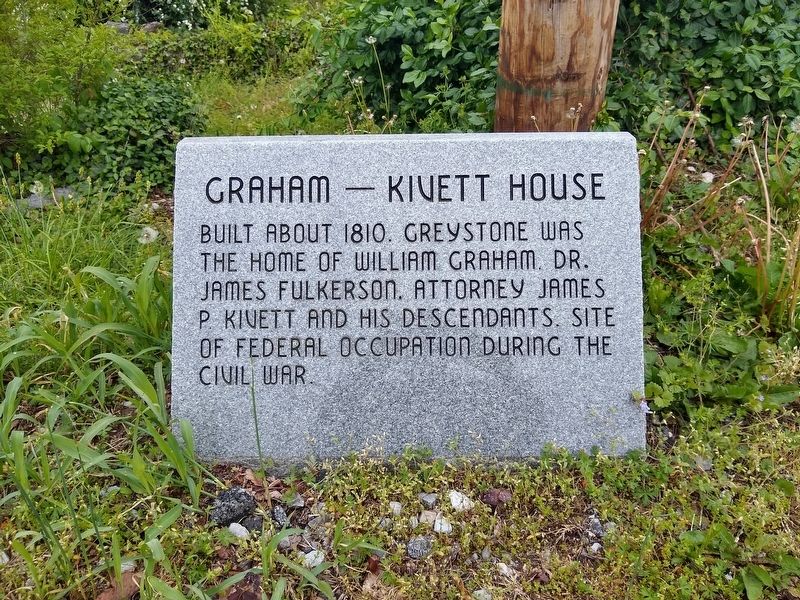 Graham – Kivett House Marker image. Click for full size.