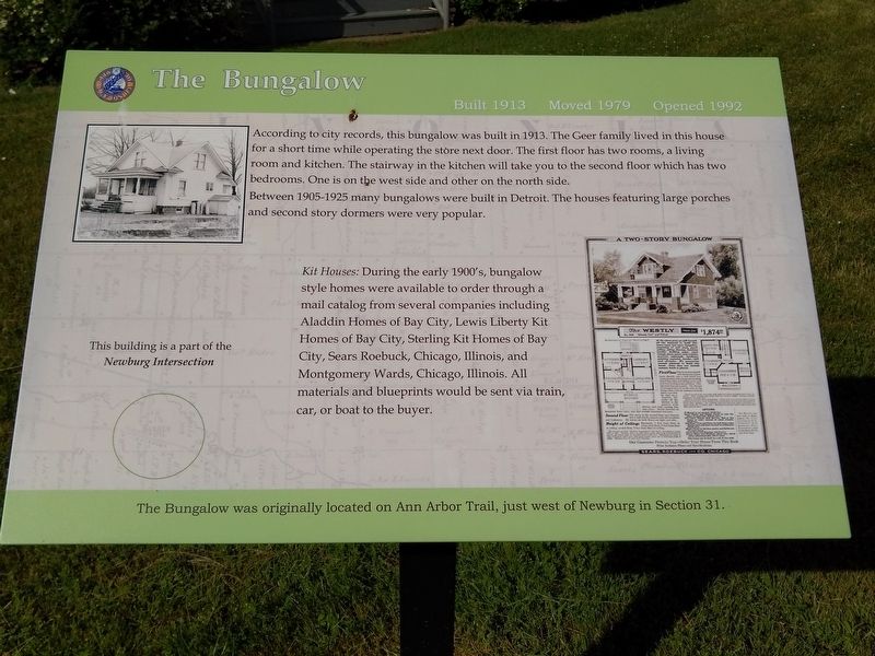 The Bungalow Marker image. Click for full size.