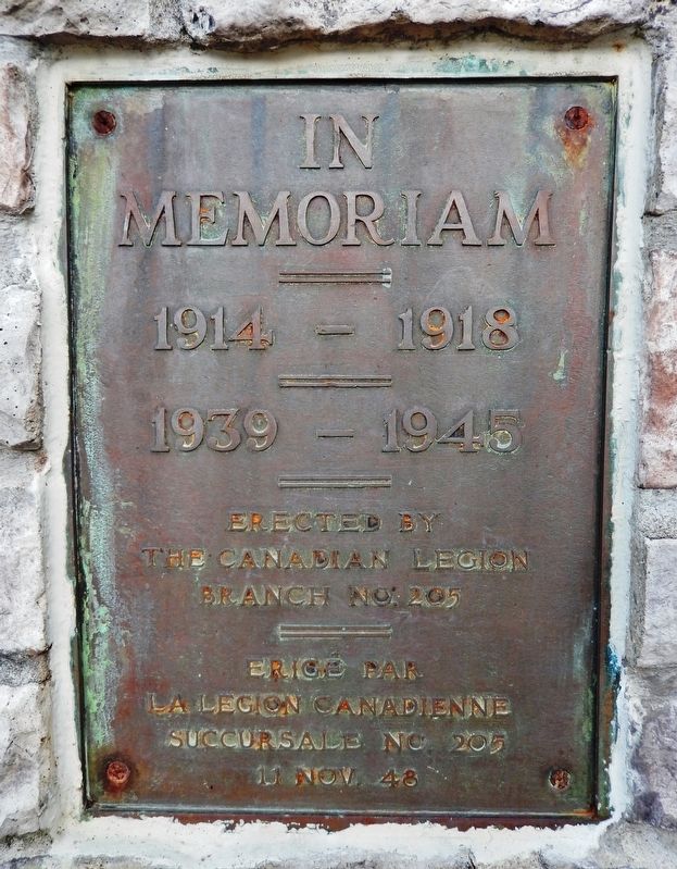 In Memoriam Marker. Click for full size. In Memoriam Marker image. Click for full size.