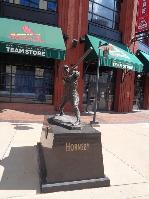 Rogers Hornsby Statue. Click for full size. Rogers Hornsby Statue image. Click for full size.
