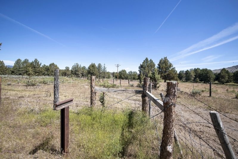 Yreka Trail - Willow Springs Marker. Click for full size. Yreka Trail - Willow Springs Marker image. Click for full size.